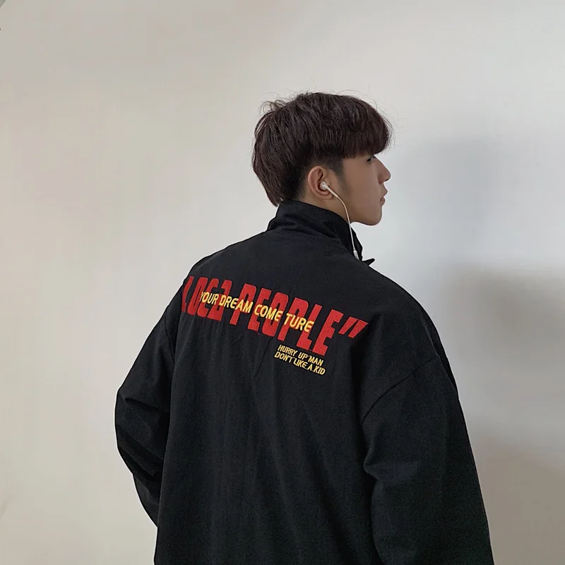 2019 Spring Clothing New Style Teenager Trend Versatile Contrast Color Lettered Embroidery Belt Design Stand Collar Jacket
2019 Spring Clothing New Style Teenager Trend Versatile Contrast Color Lettered Embroidery Belt Design Stand Collar Jacket