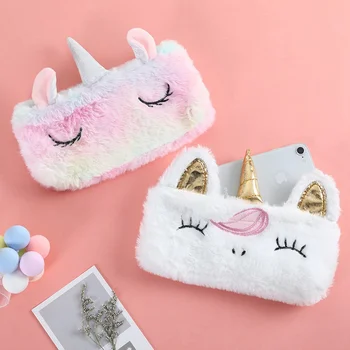 New Arrival Unicorn Pencil Case Plush Kawaii Style Pencil Case pencil Box Cute Pen Case 
New Arrival Unicorn Pencil Case Plush Kawaii Style Pencil Case pencil Box Cute Pen Case