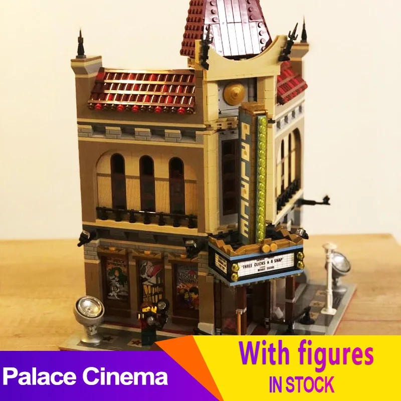 Ideas Series The Palace Model Building Blocks Set Compatible LegoingLYS Cinema 10232 Classic Architecture educational girl Toys
Ideas Series The Palace Model Building Blocks Set Compatible LegoingLYS Cinema 10232 Classic Architecture educational girl Toys