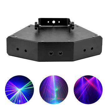 LED RGB Laser Projector DMX512 Lines Beam Stage Lighting Effect 16 Modes Disco Light Music Activated For Dj Party Disco Show
LED RGB Laser Projector DMX512 Lines Beam Stage Lighting Effect 16 Modes Disco Light Music Activated For Dj Party Disco Show