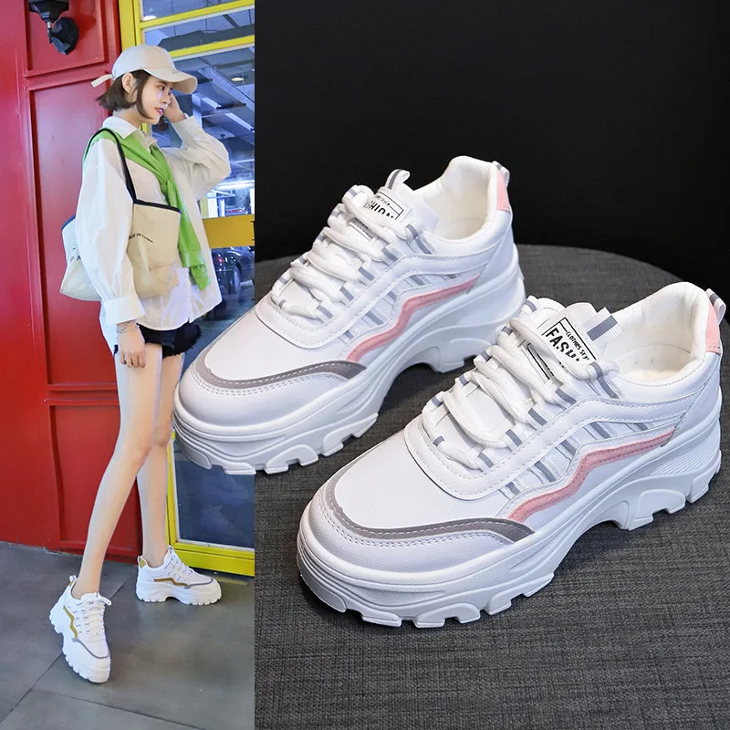 Online Celebrity Dad Sports WOMEN'S Shoes INS Trendy Shoes 2019 Winter New Style Thick Bottomed Extra High Autumn plus Velvet Wh
Online Celebrity Dad Sports WOMEN'S Shoes INS Trendy Shoes 2019 Winter New Style Thick Bottomed Extra High Autumn plus Velvet Wh