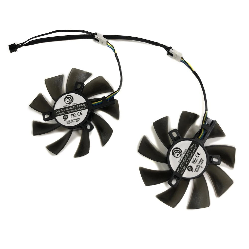 85 мм PLD09210S12HH GPU альтернативный охлаждающий вентилятор для GIGABYTE AORUS GTX1070Ti 1060 GTX1050 RX580