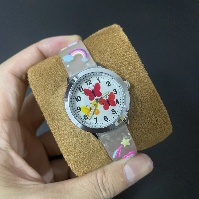 2022 New Arrivals 3D Silicone Strap Butterfly Cartoon Dial Quartz Watch for Kids Casual Sports Wrist Watch Relogio Feminino
2022 New Arrivals 3D Silicone Strap Butterfly Cartoon Dial Quartz Watch for Kids Casual Sports Wrist Watch Relogio Feminino