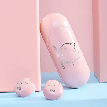 Kitty Cat WIreless Bluetooth Earphone With Charging Case Smart Touch HiFi Earphone Mini Headset Noise Reduction Earphones
Kitty Cat WIreless Bluetooth Earphone With Charging Case Smart Touch HiFi Earphone Mini Headset Noise Reduction Earphones