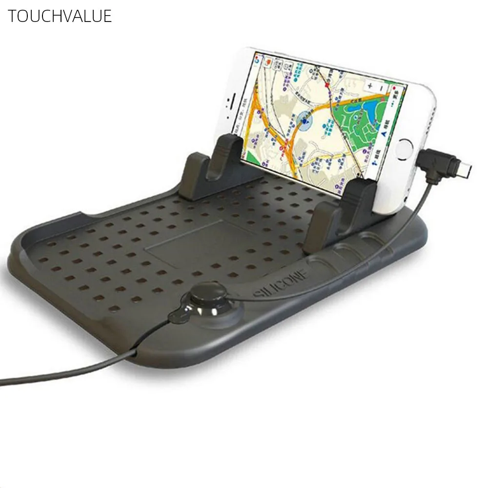 Silicone Phone Holder For Car with USB Charging Wire Universal For iPhone For Android Adjustable Phone Stand For Car
Silicone Phone Holder For Car with USB Charging Wire Universal For iPhone For Android Adjustable Phone Stand For Car