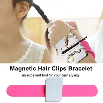 Pin Holder Bracelet Adjustable Magnetic Pin Bracelet Self Adhesive Wrist Band Plate For Salon Hairstyling Clip Clamp Holder
Pin Holder Bracelet Adjustable Magnetic Pin Bracelet Self Adhesive Wrist Band Plate For Salon Hairstyling Clip Clamp Holder