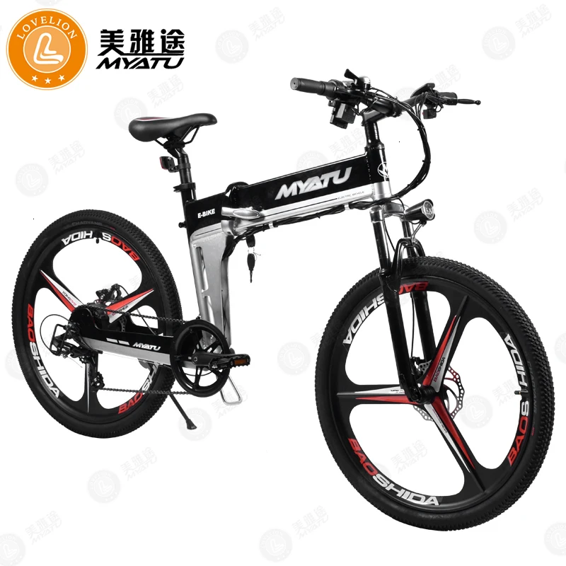 

LOVELION New powerful electric e bike 250W assisted mountain Ebike 30-40km super large lithium battery electric bicycle Moped