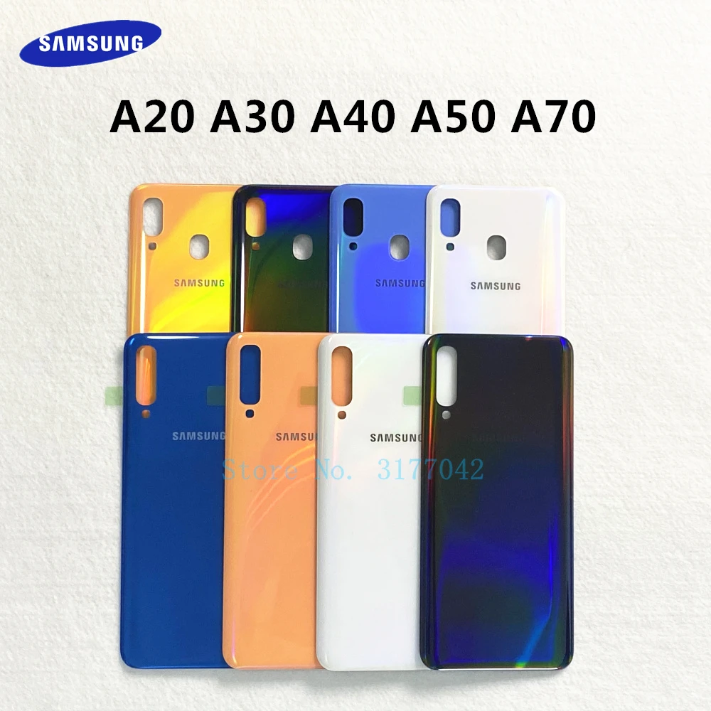 Задняя крышка аккумуляторного отсека для SAMSUNG Galaxy A20 A205 A30 A305 A40 A405 A50 A505 A70 A705 2019