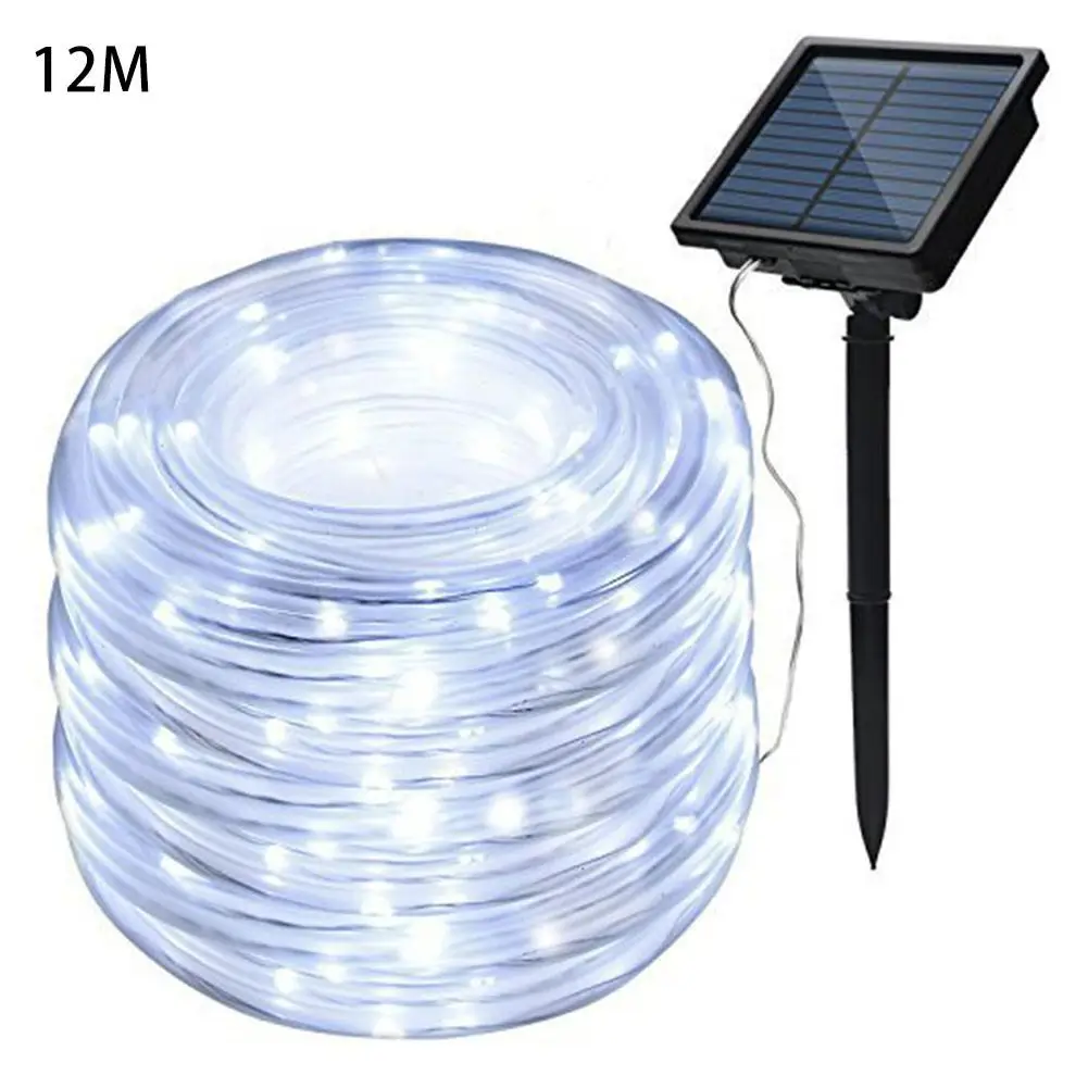 7M/12M 50led 100led Solar Tube Light String LED Outdoor Waterproof Decorative Lamp Christmas Courntyard Garden Decor Lamp
7M/12M 50led 100led Solar Tube Light String LED Outdoor Waterproof Decorative Lamp Christmas Courntyard Garden Decor Lamp