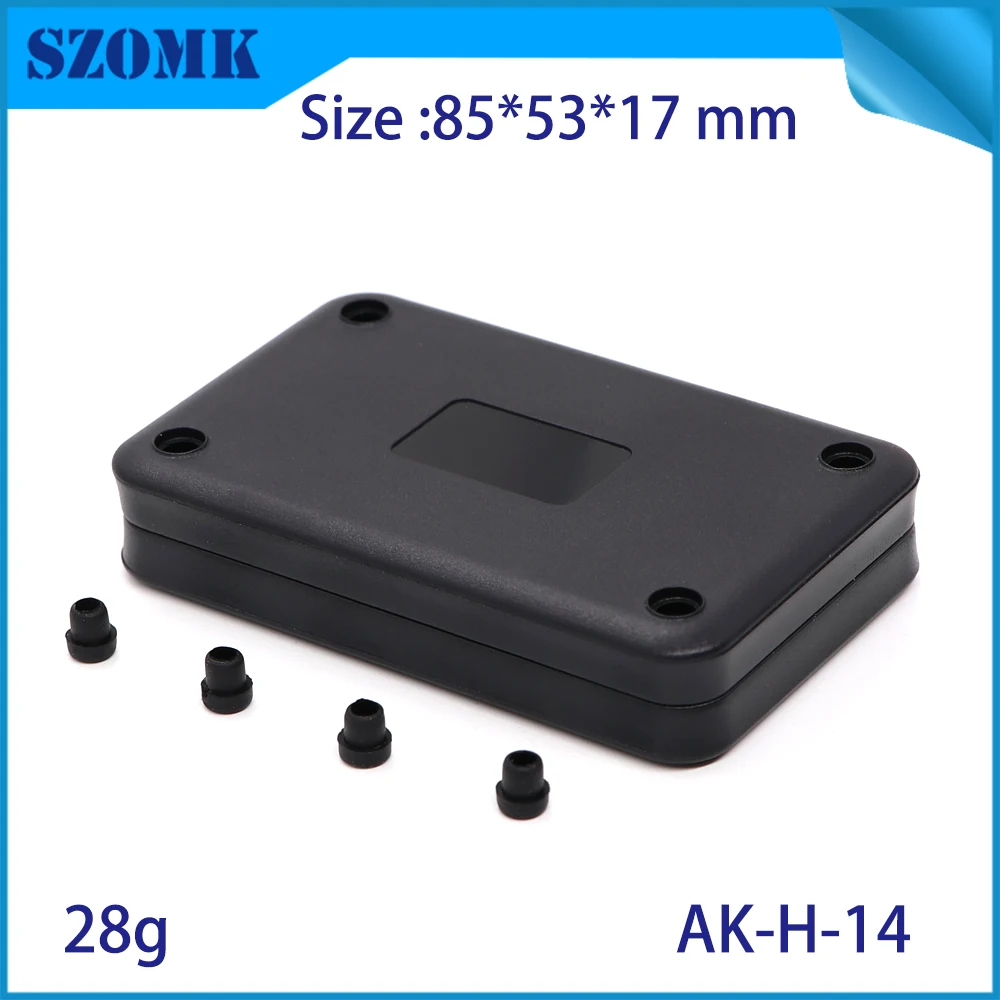 szomk handheld plastic box for electronics instrument housing plastic enclosure for pcb design junction box device project box (6)