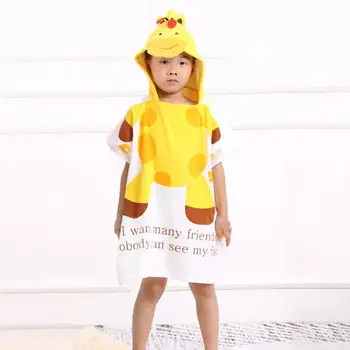 Cotton Children Bath Towel Cloak With Cap Baby Swimming Bath Quick-Drying Wearable Beach Bathrobe
Cotton Children Bath Towel Cloak With Cap Baby Swimming Bath Quick-Drying Wearable Beach Bathrobe