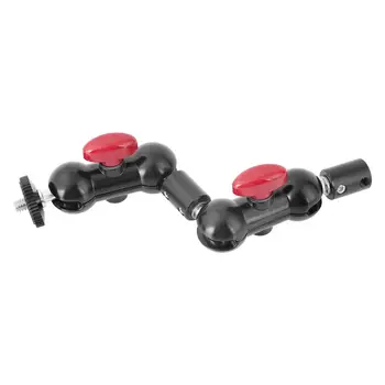 CAMVATE Dual Mini Ball Head Extension Arm With 1/4"-20 Male & Female Mounting Threads For LCD monitor Articulating Arm Rod Clamp
CAMVATE Dual Mini Ball Head Extension Arm With 1/4"-20 Male & Female Mounting Threads For LCD monitor Articulating Arm Rod Clamp