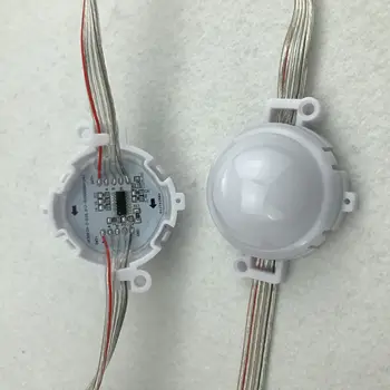 DC24V RGBW DMX512(UCS512 chip);5050 SMD addressable pixel module,7 piece of 5050 SMD LED;1.68W;40mm diameter round type;milky co
DC24V RGBW DMX512(UCS512 chip);5050 SMD addressable pixel module,7 piece of 5050 SMD LED;1.68W;40mm diameter round type;milky co
