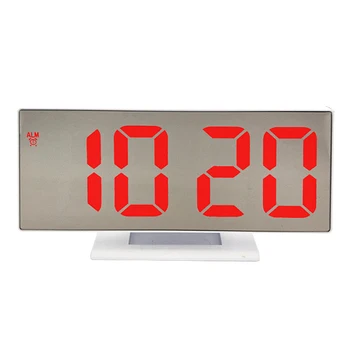 Alarm Clock LED Mirror Clock Multifunction Snooze Display Time Night LCD Light Table Desktop USB Cable Reloj Despertador
Alarm Clock LED Mirror Clock Multifunction Snooze Display Time Night LCD Light Table Desktop USB Cable Reloj Despertador