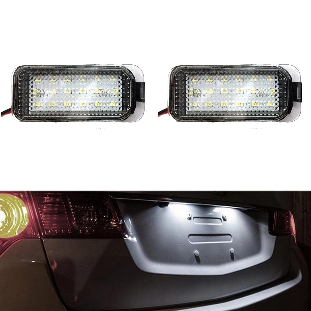 1 Pair Error free LED License Number Plate Lights For Ford Galaxy Focus Kuga C-MAX Car Accessories
1 Pair Error free LED License Number Plate Lights For Ford Galaxy Focus Kuga C-MAX Car Accessories
