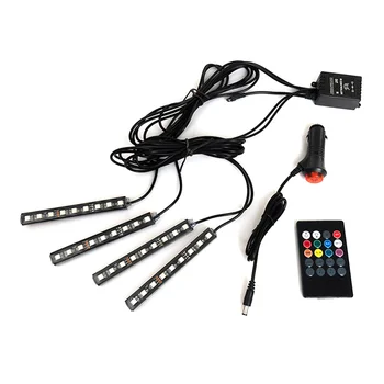 Car Led Interior Decoration Lamp Remote Control Light Atmosphere Neon Lamp Strip Decorative Lamp Auto Accessories Car Underglow
Car Led Interior Decoration Lamp Remote Control Light Atmosphere Neon Lamp Strip Decorative Lamp Auto Accessories Car Underglow