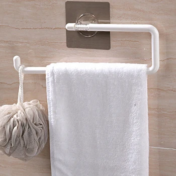 Plastic Hand Towel Ring Holder For Bathroom Towel Rack Multifunction Storage Shelf Household Good Strong Magic Flexible Sticker
Plastic Hand Towel Ring Holder For Bathroom Towel Rack Multifunction Storage Shelf Household Good Strong Magic Flexible Sticker
