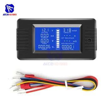 

diymore PZEM-013 10A Battery Tester DC Voltage Current Power Capacity Internal & External Resistance Residual Electricity Meter