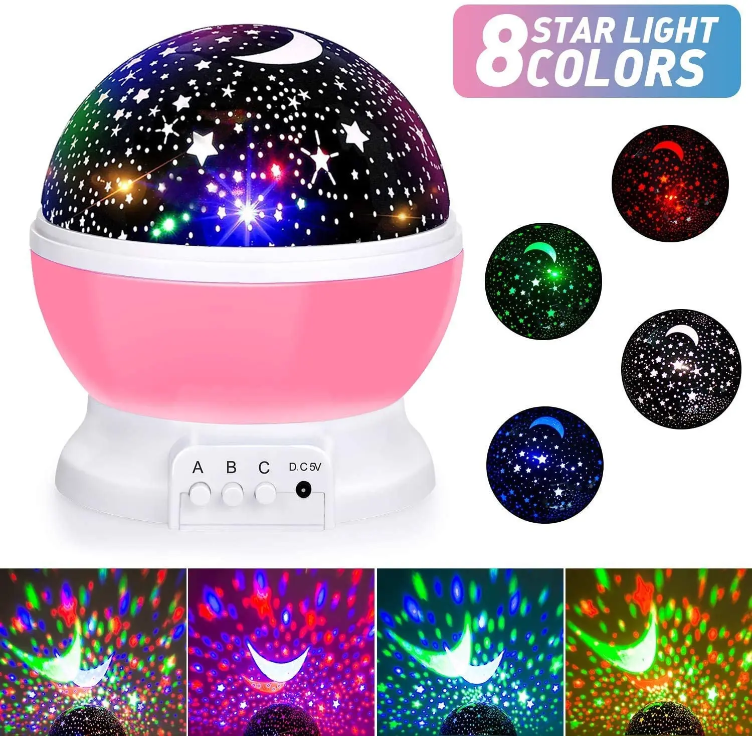 Детский USB ночник, светильник s Moon Star, проектор, вращение на 360 градусов, 8 цветов, светильник, романтическая лампа, подарки для женщин, детей, день рождения
Детский USB ночник, светильник s Moon Star, проектор, вращение на 360 градусов, 8 цветов, светильник, романтическая лампа, подарки для женщин, детей, день рождения