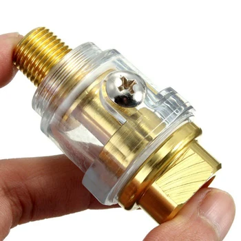 Hot 1/4"NPT Mini In-Line Oiler Lubricator for Pneumatic Tool Air Compressor Pipe 
Hot 1/4"NPT Mini In-Line Oiler Lubricator for Pneumatic Tool Air Compressor Pipe