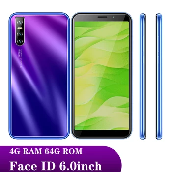 4G RAM 64G ROM M10 Pro 5MP+13MP smartphone 6.0'' Global version Android Mobile phones Face ID Unlocked cheap Celulares Quad Core
4G RAM 64G ROM M10 Pro 5MP+13MP smartphone 6.0'' Global version Android Mobile phones Face ID Unlocked cheap Celulares Quad Core
