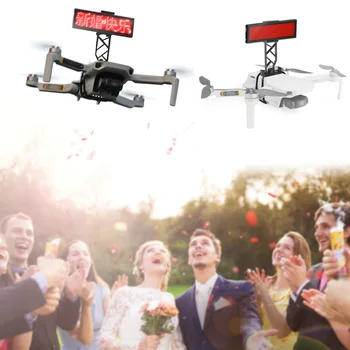 Lightweight Editable LED Display Screen Board For DJI Mavic Mini RC Drone Romantic Wedding Tools Effective Distance Of Bluetooth
Lightweight Editable LED Display Screen Board For DJI Mavic Mini RC Drone Romantic Wedding Tools Effective Distance Of Bluetooth