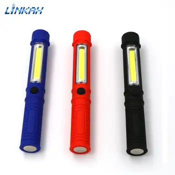 COB LED Mini Flashlight Emergency Pen Light With the Bottom Magnet Portable Multifunction Working Torch For Outdoor Camping
COB LED Mini Flashlight Emergency Pen Light With the Bottom Magnet Portable Multifunction Working Torch For Outdoor Camping