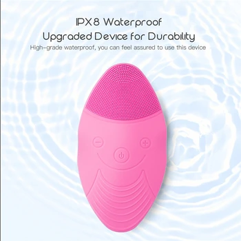 Ultrasonic Facial Cleansing Brush Silicone Wireless Charging Face Cleaner Makeup Removal Brush Waterproof Face Cleaning Tool 31
Ultrasonic Facial Cleansing Brush Silicone Wireless Charging Face Cleaner Makeup Removal Brush Waterproof Face Cleaning Tool 31
