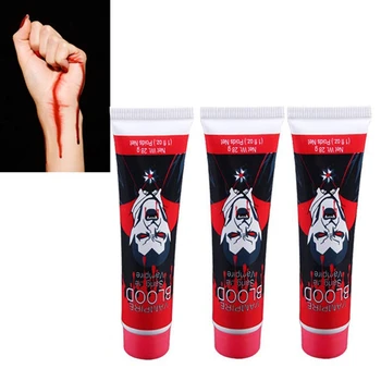Simulation Blood Plasma Gel Non-Toxic Edible Blood Body Paint Halloween Horror Fake Blood
Simulation Blood Plasma Gel Non-Toxic Edible Blood Body Paint Halloween Horror Fake Blood