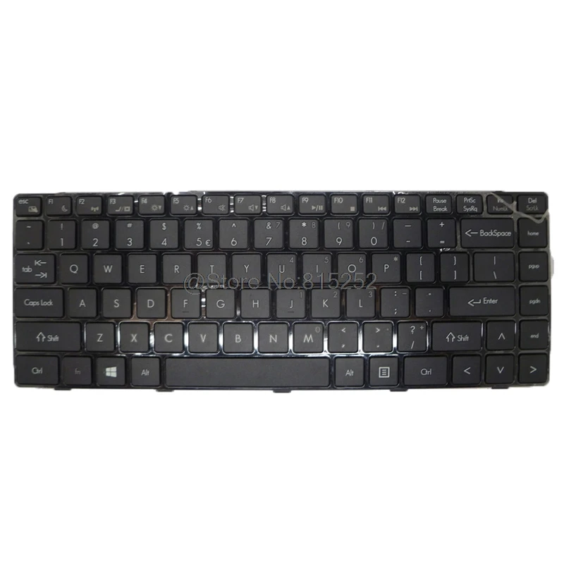 Клавиатура для ноутбука Quanta JW6 США DOK-V6369L01 черный с рамкой Новый и оригинальный |