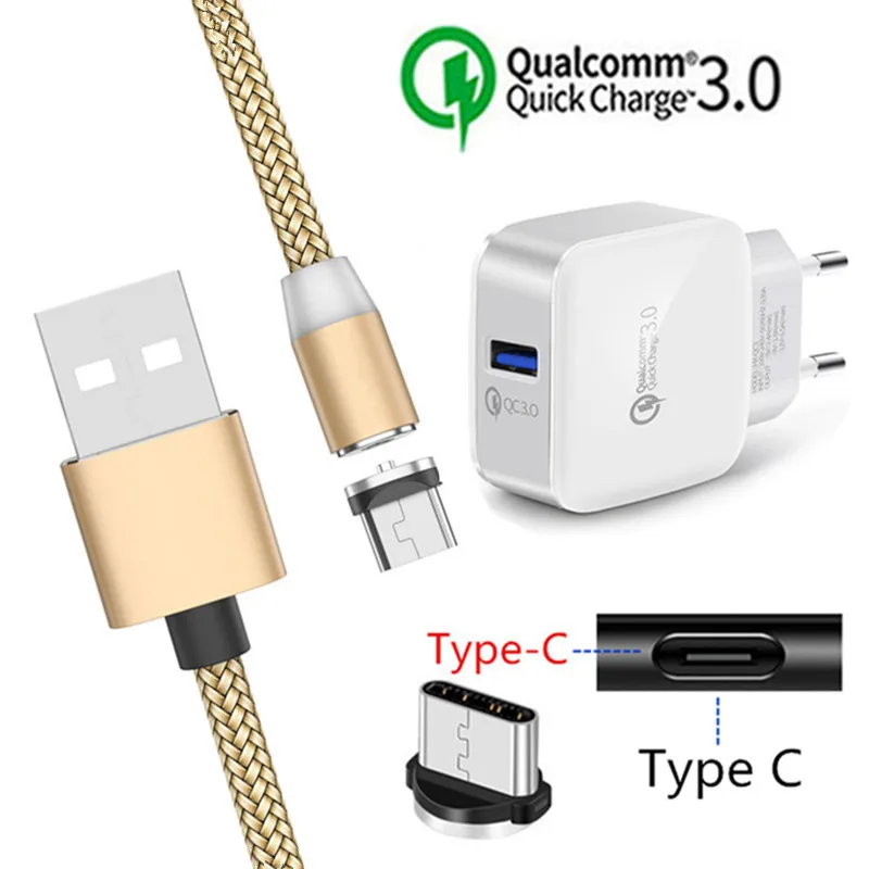 Type C Magnet Charge Cable For Samsung S10 S9 Leagoo S8 Pro Bluboo Maya Max LG G6 Realme X Magnetic USB Wire QC 3.0 Fast Charger
Type C Magnet Charge Cable For Samsung S10 S9 Leagoo S8 Pro Bluboo Maya Max LG G6 Realme X Magnetic USB Wire QC 3.0 Fast Charger