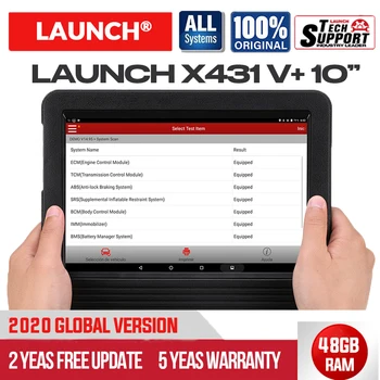 Launch X431 V+ V Plus 10" Diagnostic Tool Auto Code Reader OBD2 Scanner ECU Coding OBD 2 OBDII Wifi Bluetooth PK x413 pro3 pro 3
Launch X431 V+ V Plus 10" Diagnostic Tool Auto Code Reader OBD2 Scanner ECU Coding OBD 2 OBDII Wifi Bluetooth PK x413 pro3 pro 3