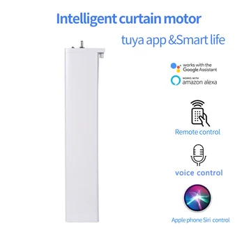 Smart Curtain Motor Wifi motor For tuya Smart Home Device Wireless Remote Control tuya APP work with alexa and Google home
Smart Curtain Motor Wifi motor For tuya Smart Home Device Wireless Remote Control tuya APP work with alexa and Google home