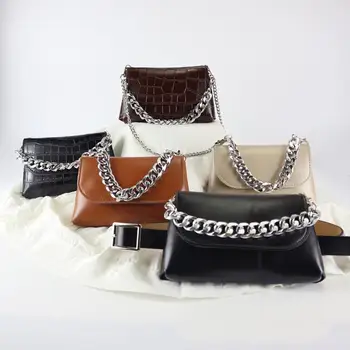 Alligator Pattern Leaher Bag Waist Handbag Chain Cross-body Bag Tote Clutch Leather Bag Purse and Handbag Brand Designer Bags
Alligator Pattern Leaher Bag Waist Handbag Chain Cross-body Bag Tote Clutch Leather Bag Purse and Handbag Brand Designer Bags
