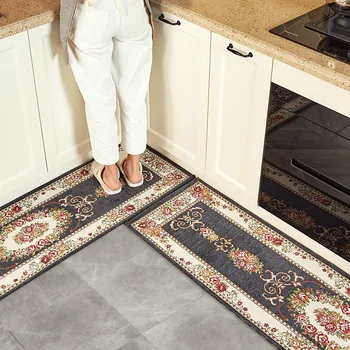 Jacquard Kitchen Rug Anti-slip Bathroom Carpet Kitchen Mat Area Rugs Bedside Balcony Doormat Hallway Water Absorbent Mat
Jacquard Kitchen Rug Anti-slip Bathroom Carpet Kitchen Mat Area Rugs Bedside Balcony Doormat Hallway Water Absorbent Mat