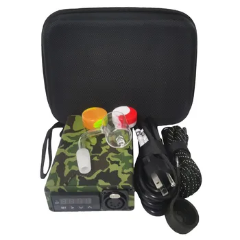 Green Camouflage Quartz Enail Dab Kit Electric Dab Rig Wax PID TC Box with 25mm Coil Heater 14mm Quartz Dab Nail for Glass Bongs
Green Camouflage Quartz Enail Dab Kit Electric Dab Rig Wax PID TC Box with 25mm Coil Heater 14mm Quartz Dab Nail for Glass Bongs