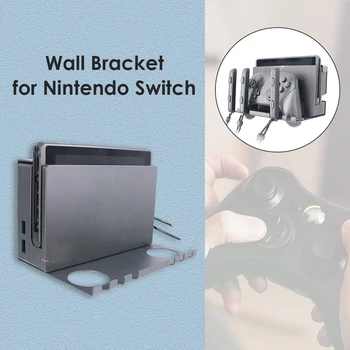 Multifunction Controller Holder Wall Mount Gamepad Storage Rack Wall Bracket for Nintendo Switch Dock for Nintendo Switch Pro