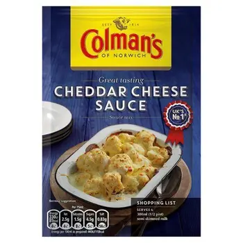 Colman'S Salsa De Queso 40G
Colman'S Salsa De Queso 40G