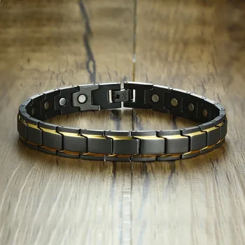 Vnox Unique Magnetic Stone Anklet for Women Men Black Stainless Steel Links Power Stress Release Jewelry
Vnox Unique Magnetic Stone Anklet for Women Men Black Stainless Steel Links Power Stress Release Jewelry