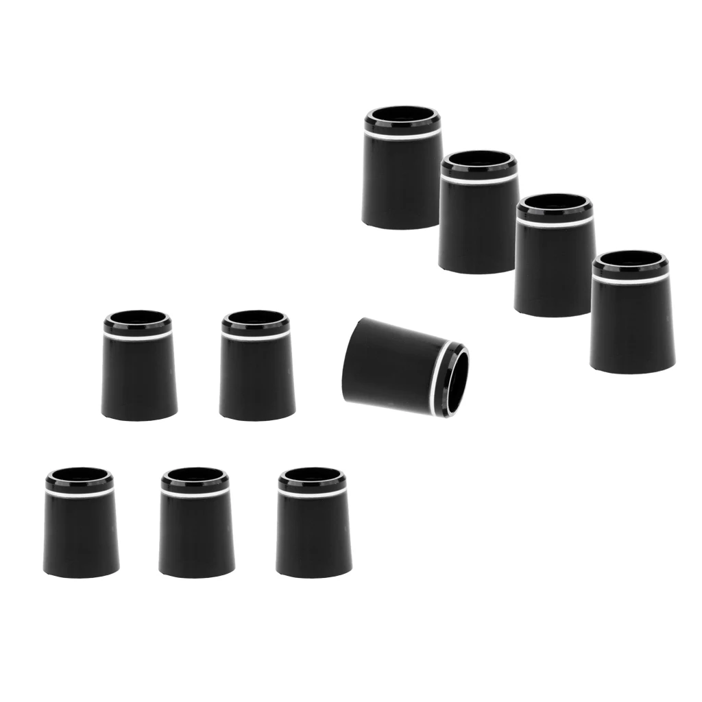 10 Pieces Golf Club Shaft Ferrules Replacement - Universal for Irons - .335 & .370 10 Pieces Golf Club Shaft Ferrules Replacement - Universal for Irons - .335 & .370