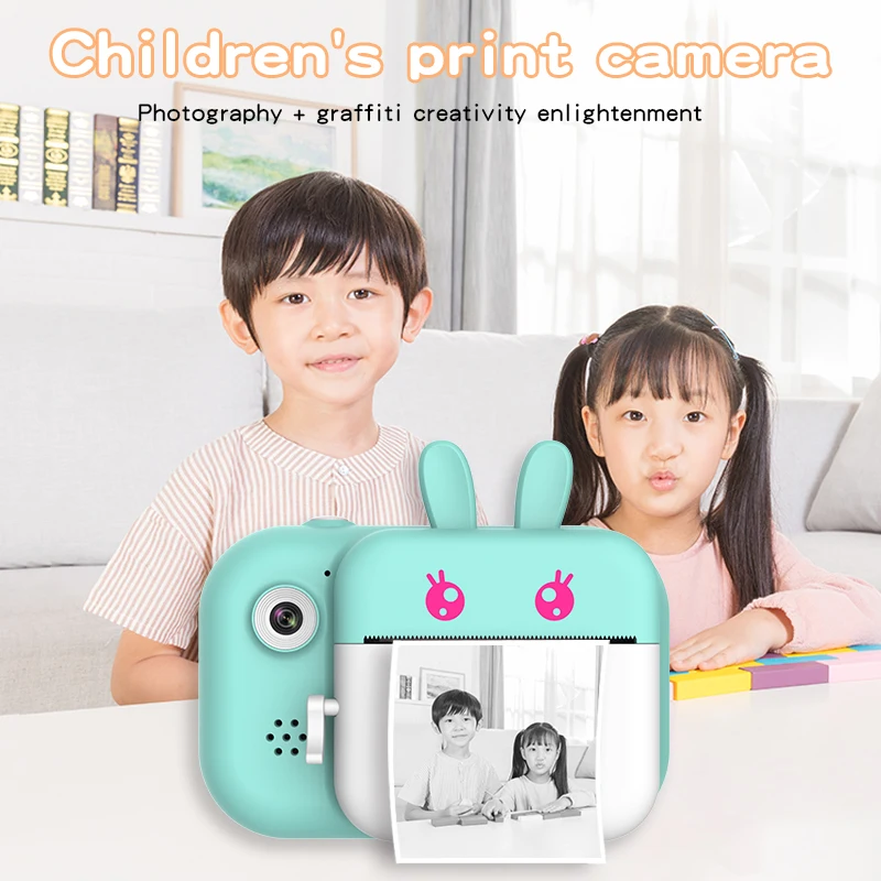Kids Instant Print Camera Zero Ink Toy Children Digital Camera with Print Paper Toddler Video Recorder Birthday Christmas Gift
Kids Instant Print Camera Zero Ink Toy Children Digital Camera with Print Paper Toddler Video Recorder Birthday Christmas Gift