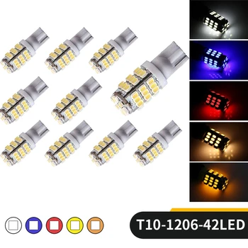 Bright T10 W5W 194 42 SMD 1206 3020 LED Light Car Clearance Reading License Plate Daytime Running Dashboard Lights 12V Bulb
Bright T10 W5W 194 42 SMD 1206 3020 LED Light Car Clearance Reading License Plate Daytime Running Dashboard Lights 12V Bulb