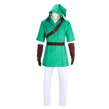 Popular Game The Legend of Zelda Cosplay Costume Cos link Role Play Costume Carnival Fancy Dress
Popular Game The Legend of Zelda Cosplay Costume Cos link Role Play Costume Carnival Fancy Dress