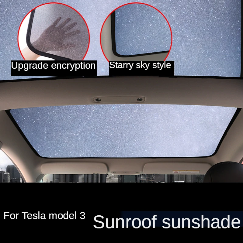 Upgrade Sun Shades Glass Roof Sunshade for Tesla Model 3 19-21/model Y Front Rear Sunroof Windshield Skylight Blind Shading Net
Upgrade Sun Shades Glass Roof Sunshade for Tesla Model 3 19-21/model Y Front Rear Sunroof Windshield Skylight Blind Shading Net