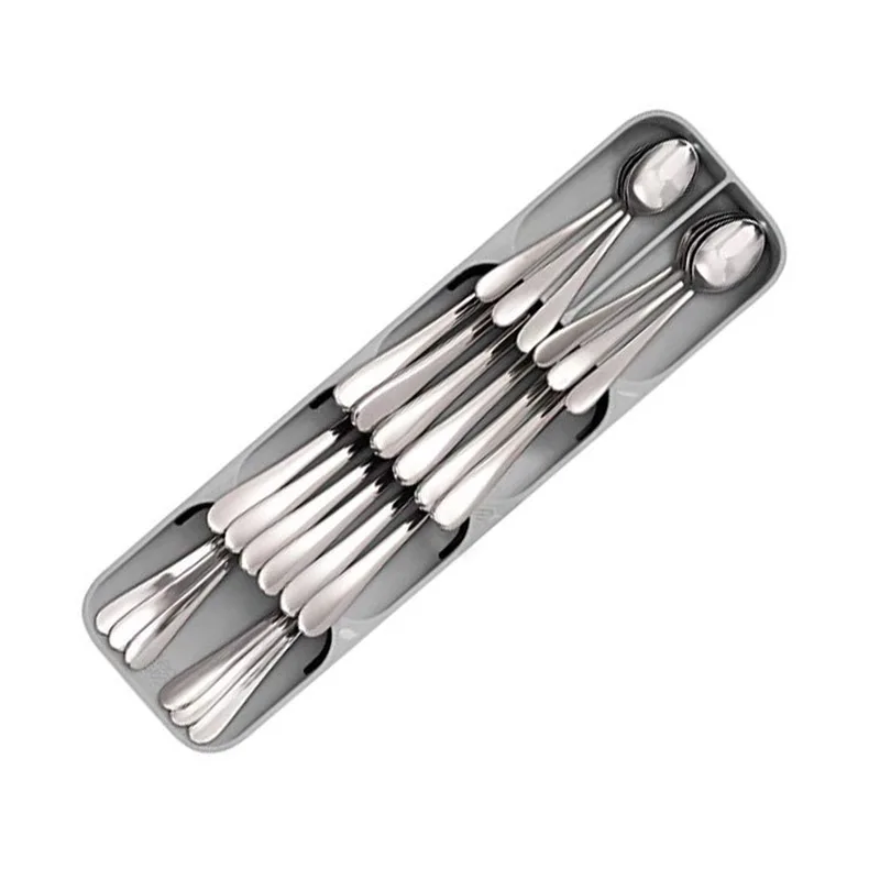 Kitchen Drawer Organizer Tray Spoon Knife Fork Cutlery Separation Storage Box Tableware Separation Storage Organizer Case
Kitchen Drawer Organizer Tray Spoon Knife Fork Cutlery Separation Storage Box Tableware Separation Storage Organizer Case