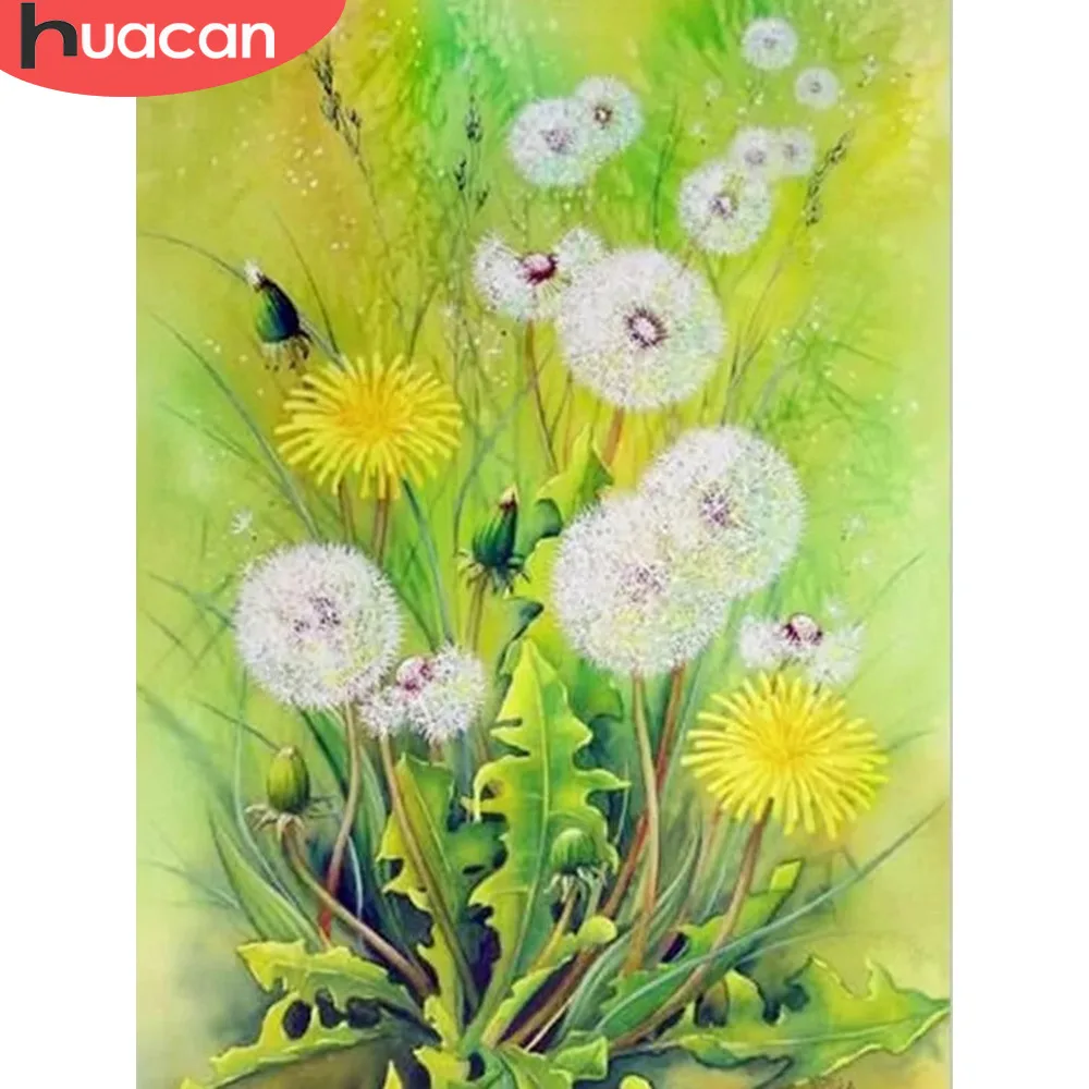 HUACAN Diamond Painting Dandelion New Arrival Mosaic Full Embroidery Complete Kit Home Decoration Rhinestone Beaded Picture
HUACAN Diamond Painting Dandelion New Arrival Mosaic Full Embroidery Complete Kit Home Decoration Rhinestone Beaded Picture