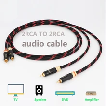 

Preffair L-4E6S Hi End Audio Cable HIFI RCA Audio Cables With Copper Tin Sleeves WBT0144 RCA Plug Cable