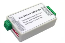 3CH DMX512 Dimmer Controller Decoder 5-24V For Led Light Bar Module WS-DMX-XB22-3CH
3CH DMX512 Dimmer Controller Decoder 5-24V For Led Light Bar Module WS-DMX-XB22-3CH