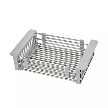 Stainless Steel Dish Drying Rack Telescopic Sink Drain Basket Home Kitchen Supplies TB Sale
Stainless Steel Dish Drying Rack Telescopic Sink Drain Basket Home Kitchen Supplies TB Sale
