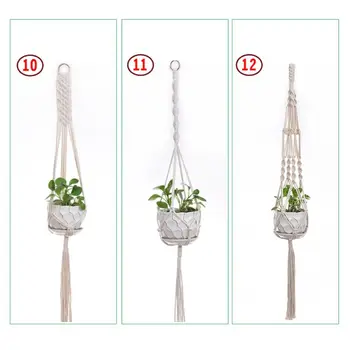 3pcs/set Handmade Macrame Plant Hanger Indoor Outdoor Rope Hanging Basket Net
3pcs/set Handmade Macrame Plant Hanger Indoor Outdoor Rope Hanging Basket Net